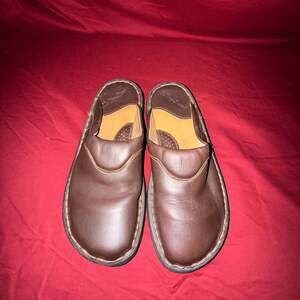 Rolling Stones Kids Leather Clogs youth EU 27 Brown Slip On